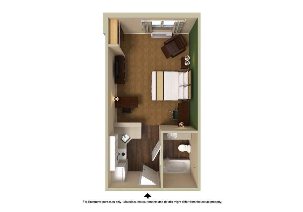 Extended Stay America Suites - Savannah - Midtown Zimmer foto